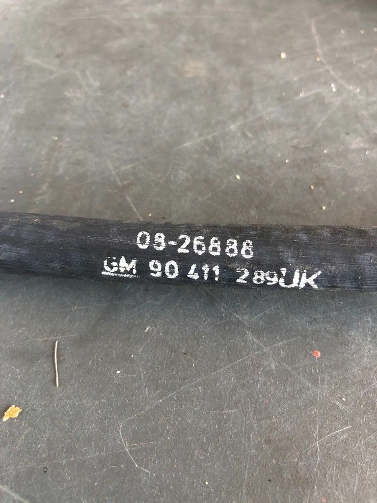 Original GM Opel Astra F Kühlwasser Schlauch ausgleichbehälter