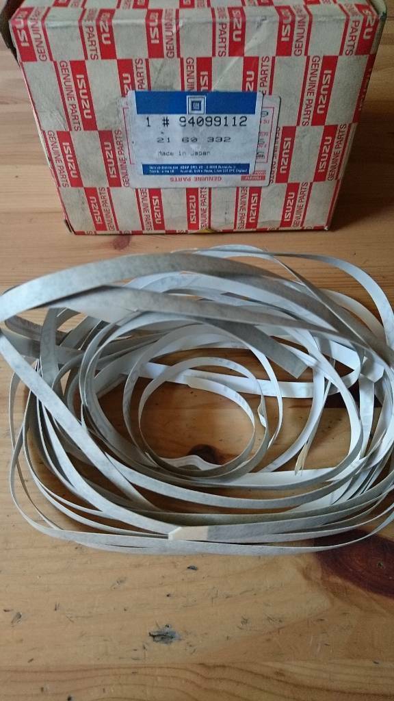 Opel Monterey Satz Farbstreifen Karosserie seitlich oben rechts neu original GM