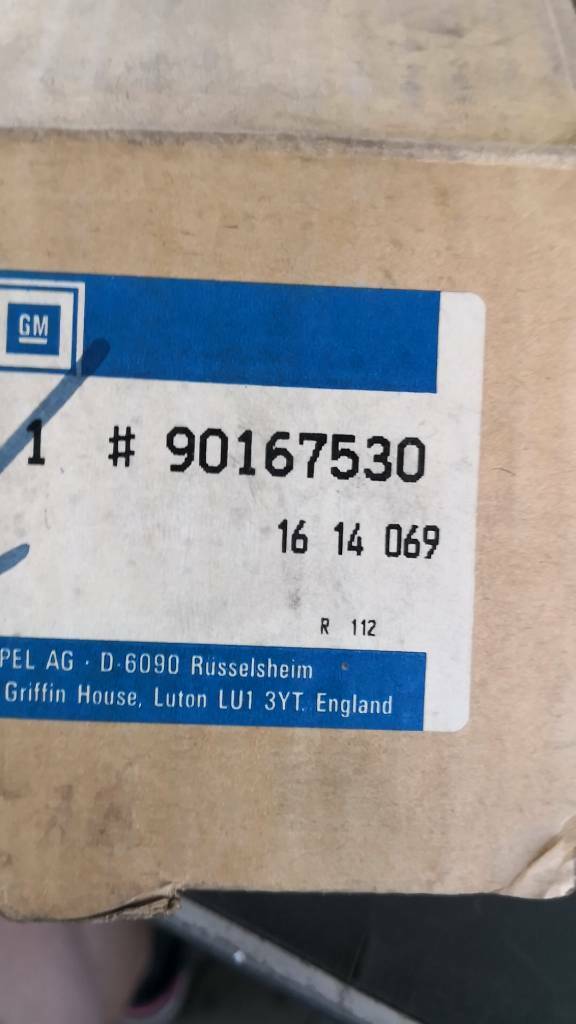 Opel Kadett E Rekord E Stoßstangenhalter Neu Original GM