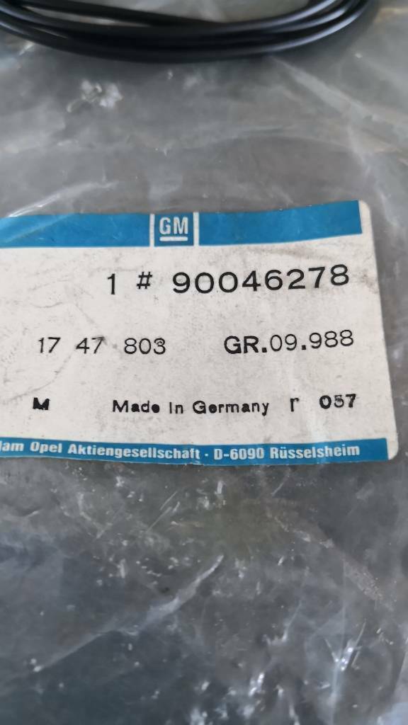 Opel Rekord E Caravan Nachrüstsatz Kabel Innenleuchte Neu Orig