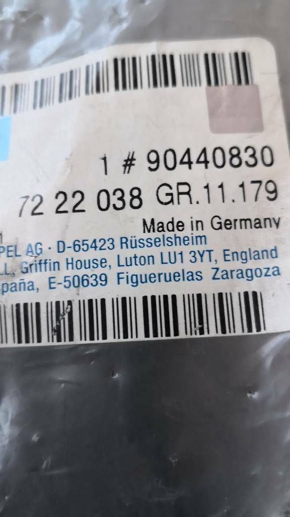 Opel Astra G Zafira A Einstiegsverkleidung Neu Original GM