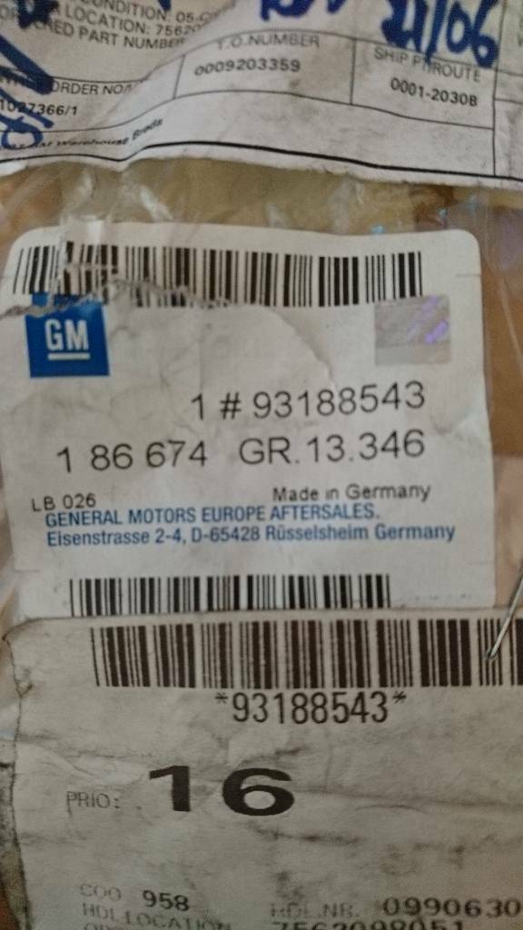 Astra H Twintop Verbindungsstange vorne rechts Neu Original GM