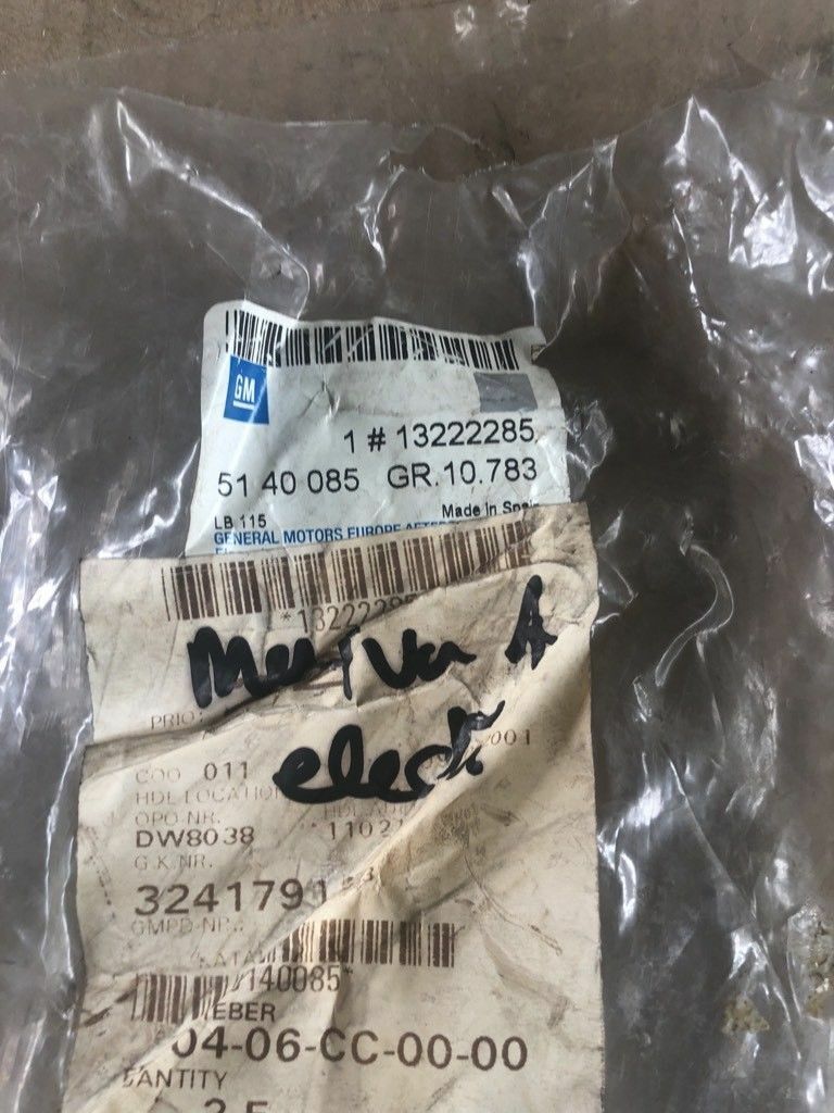 Original GM Opel Meriva A Elektrischer Fensterheber *NEU*