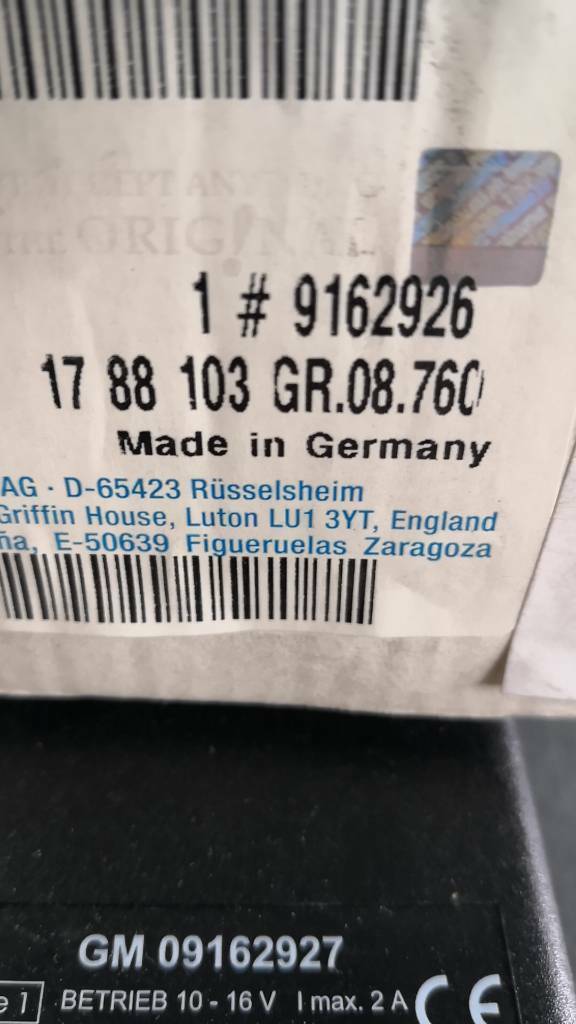 Opel Agila a Einbausatz telefonkonsole neu original GM