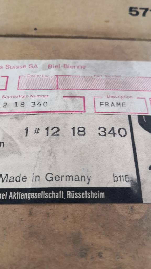 Opel Ascona A Hauptscheinwerfer neu original GM