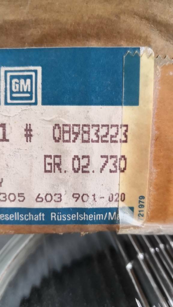 Opel Kadett C Scheinwerfer vorne links neu original Bosch