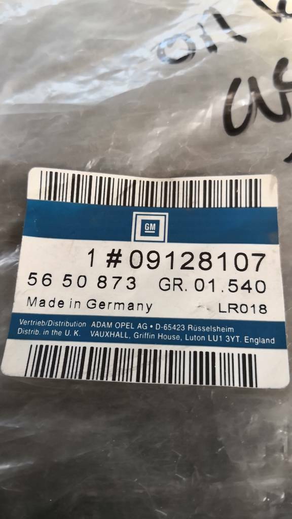 Opel Astra G Zafira A Ölkühlerleitung neu original GM