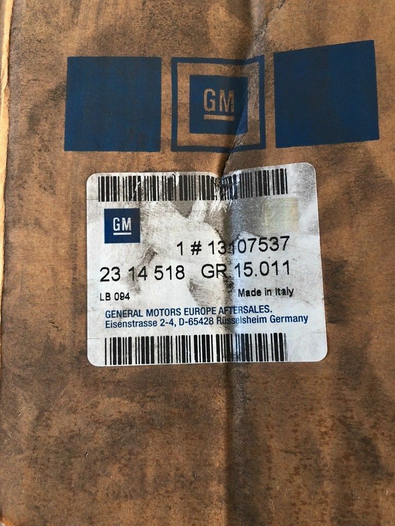 Original GM Opel Zafira A Astra G Mittelarmlehne *NEU*