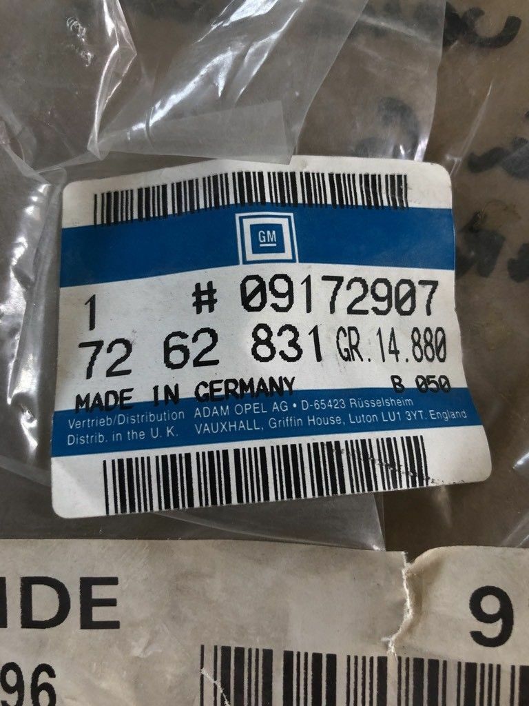 Original GM Opel Astra G Zafira Abdeckung vorne links Neu