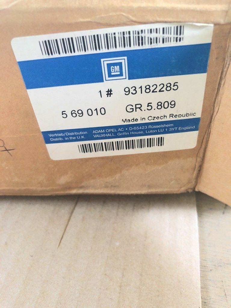 Original GM Opel Bremsscheiben Corsa B 1,6 GSI NEU