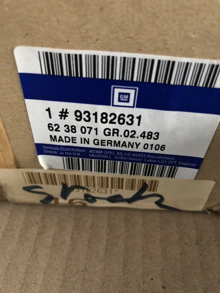 Original GM Opel Astra H Relaiskasten hinten Rec Modul *NEU*