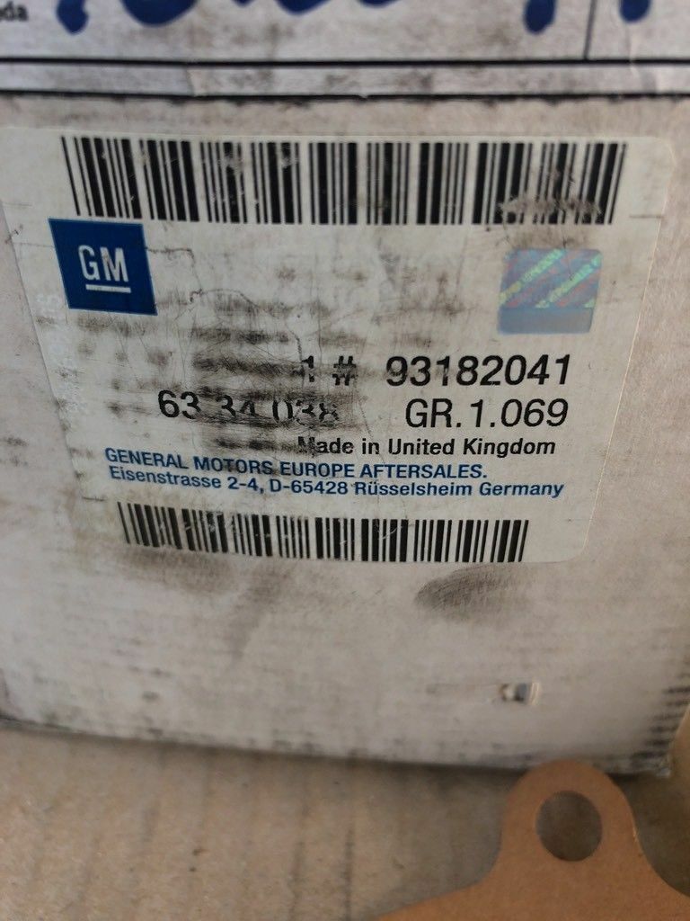 Opel Astra F Wasserpumpe neu original GM