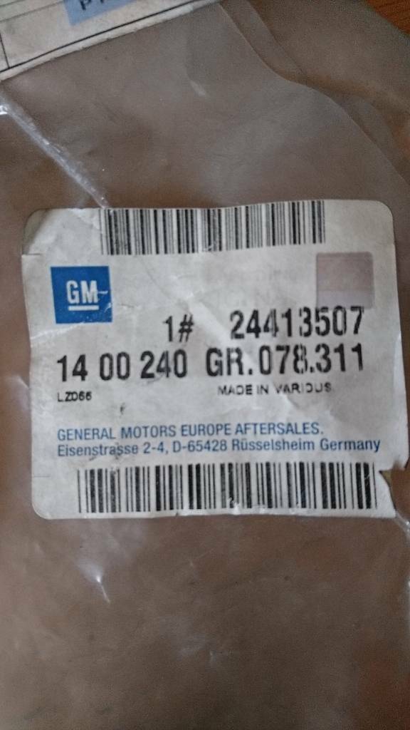 Corsa C Stoßstange hinten Aufpralldämpfer rechts GM