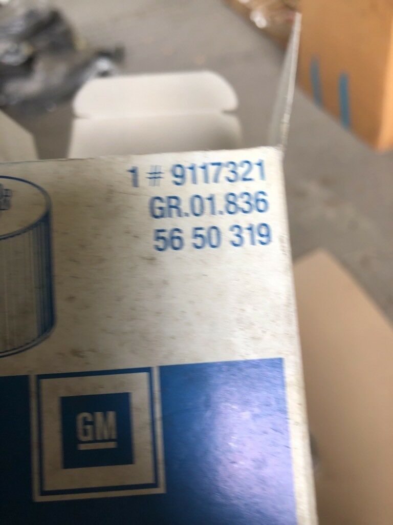 Opel Astra G / Frontera B / signum / Sintra / Vectra C / Zafira oilfilter