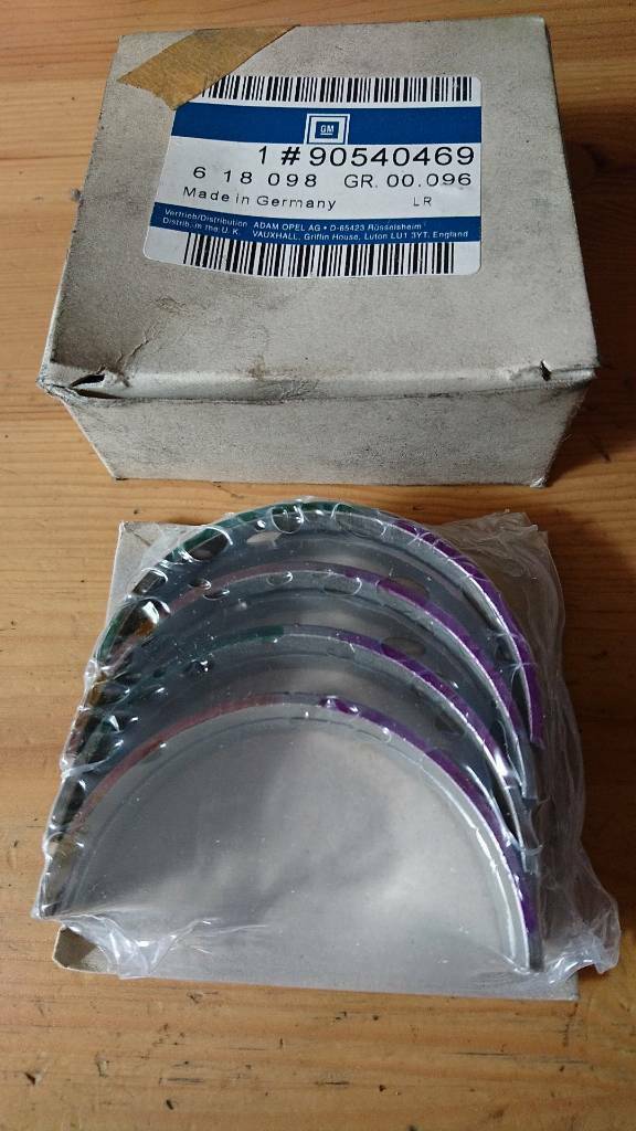 Astra G Zafira A Frontera B Omega B Vectra B Kurbelwellen Lager