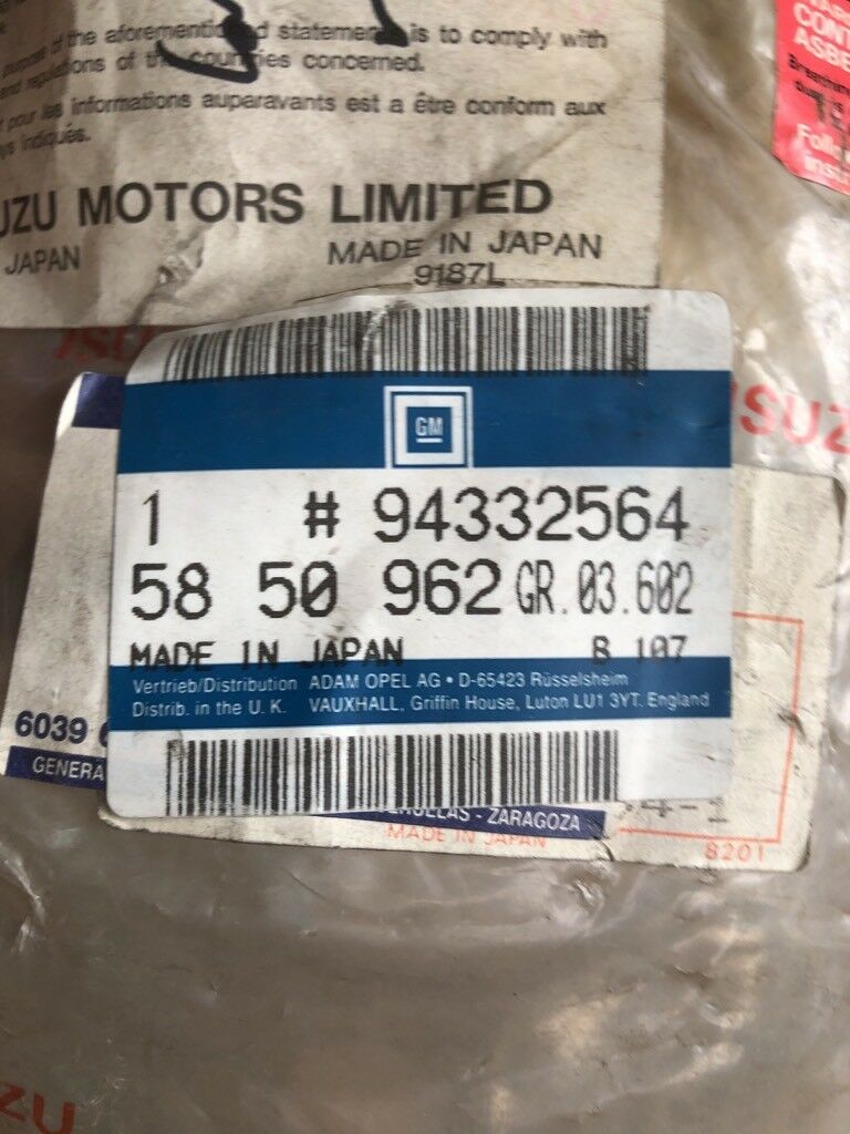 Opel Astra F Auspuffkrümmer Fortsetzung Blende NEU Original GM