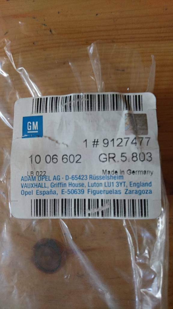 Astra G Zafira A Vectra B Befestigungsplatte Ersatzrad Neu GM