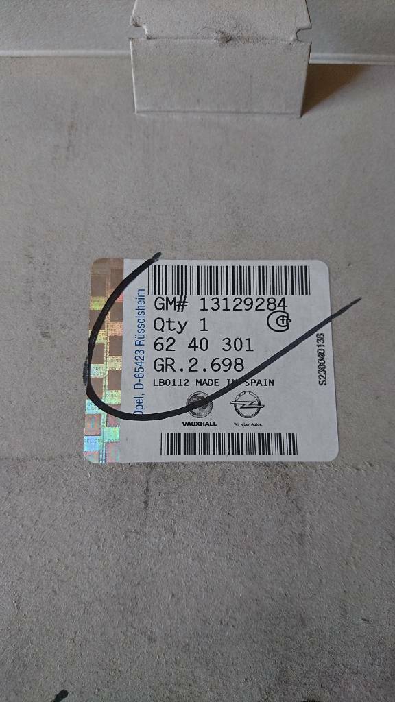 Astra H Zafira B Schalter Warnblinker Einparkhilfe ZV Neu GM