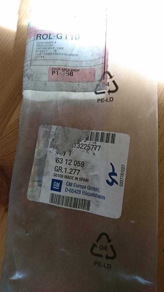 Astra H Kühlergrill Abdeckung neu original GM
