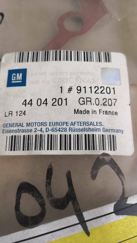 Opel Tigra A 1.4 Dichtung Ölwanne Seite Neu Original GM