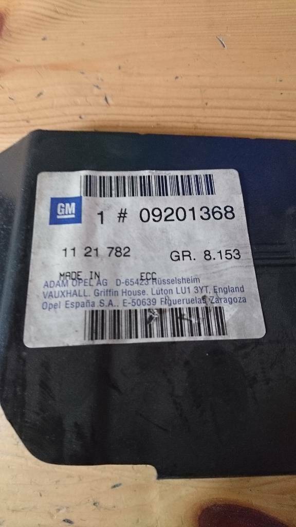 Corsa C Verlängerung Radeinbau hinten links neu original GM