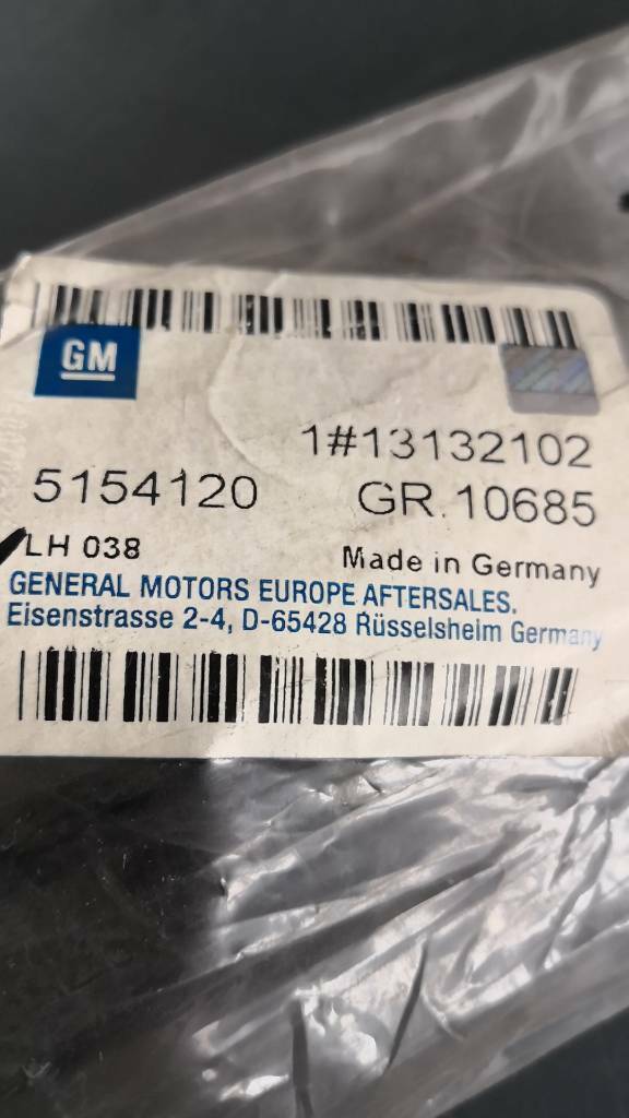 Opel Zafira B Fensterdichtung Vorne Neu Original GM