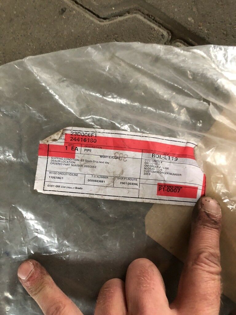 Opel Zafira A Klimaleitung neu original GM