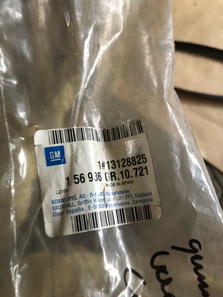 Opel Corsa C Gummidichtung Vordertür neu original GM