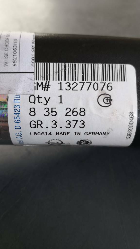 Opel Vectra C Signum Turbo Rohr Neu Original GM