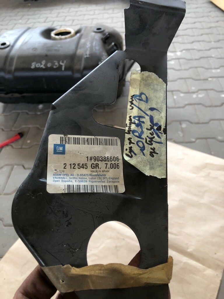Opel Corsa B Blech Lenksträger vorne Getriebe neu original GM