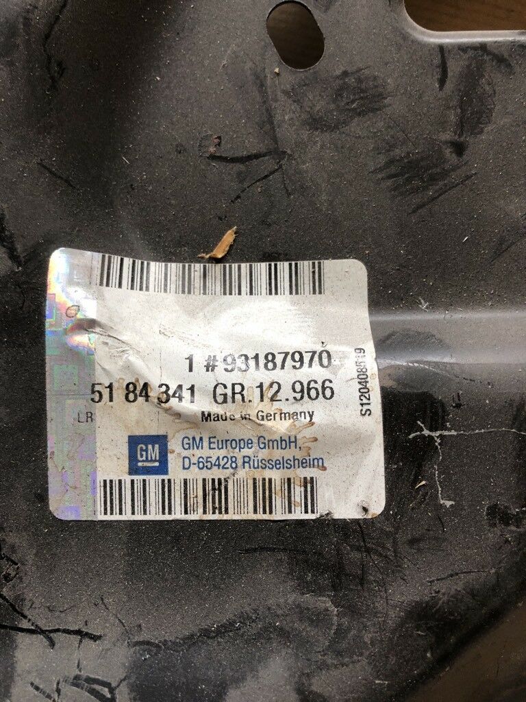 Opel Astra H Blech Kofferraum neu original GM