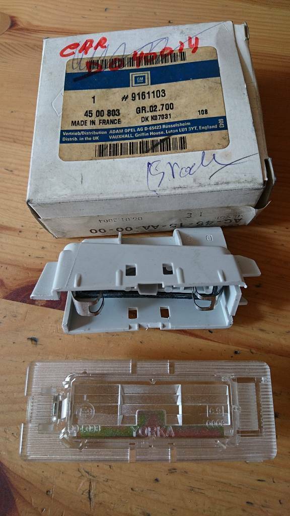 Opel Movano A Kennzeichenleuchte neu original GM