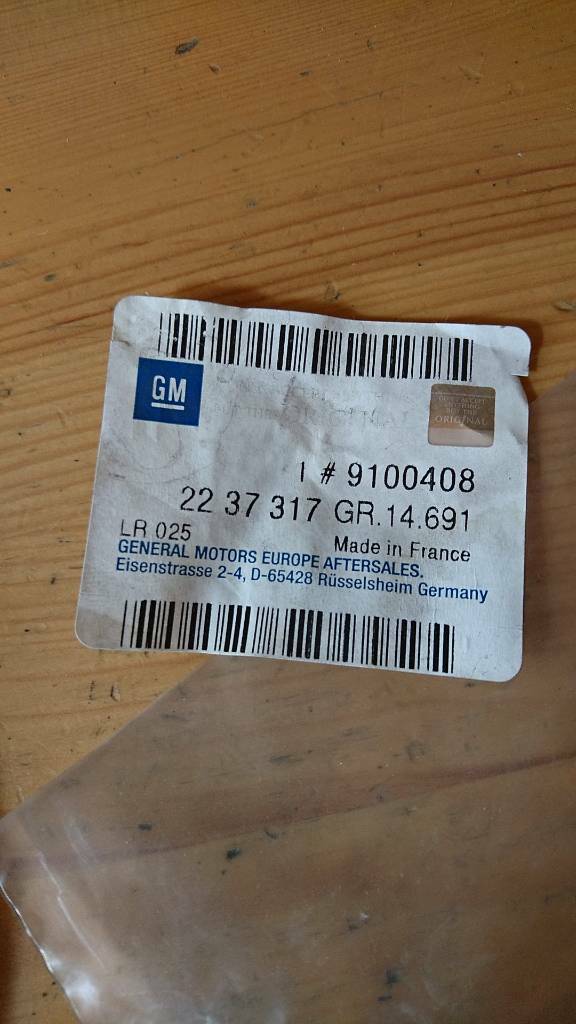 Astra G Zafira A Boxengitter vorne rechts Neu Original GM