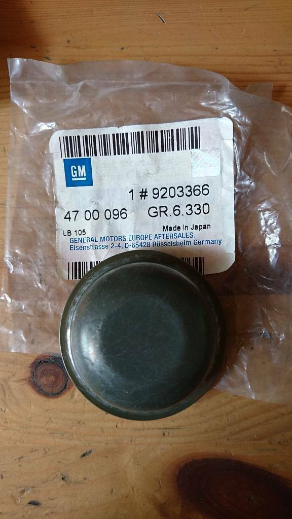 Agila A Kappe Radnabe hinten neu original GM