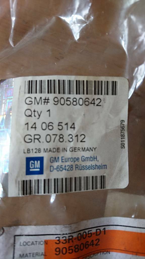 Astra G Zafira A Führungsschiene Kotflügel rechts Neu Original GM