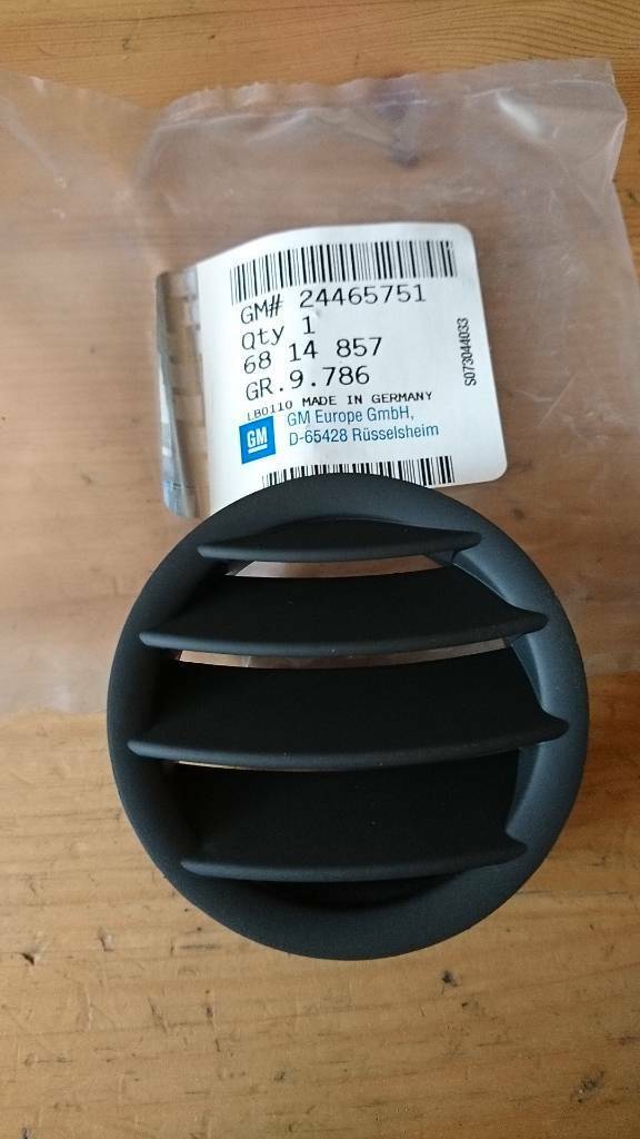 Astra H Drehlamelleneinheit Luftdüse außen neu original GM