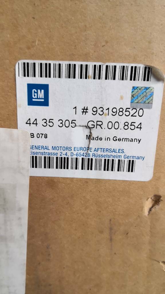 Opel Vivaro A Kupplungsdruckplatte Neu Original GM