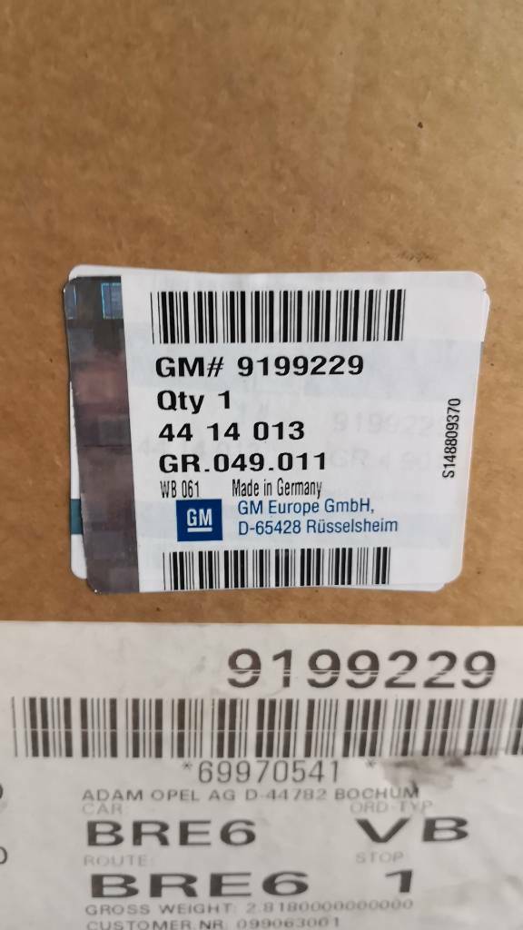 Opel Vivaro Bremskraftverstärker Neu Original GM