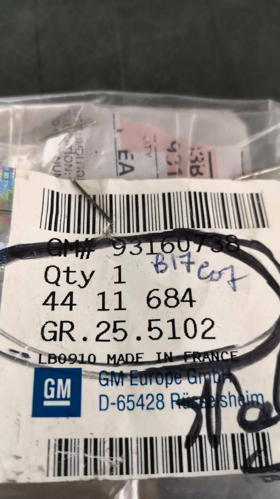 Opel Movano Vivaro Krafstoffdrucksonde Neu Original GM