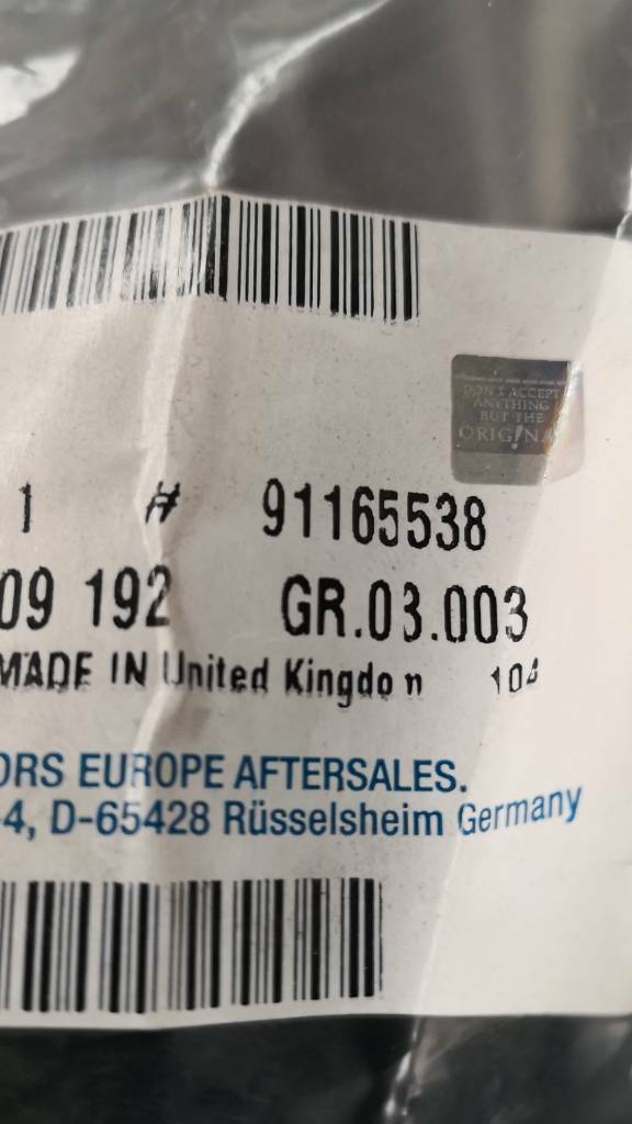 Opel Vivaro Einfüllrohr Neu Original GM