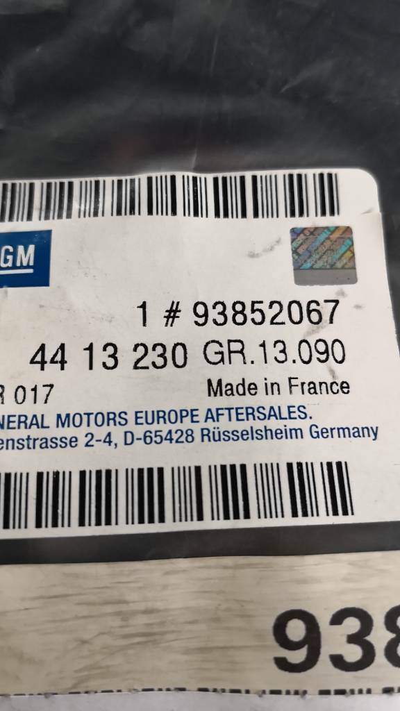 Opel Kabelsatz Türe Hinten Neu Original GM