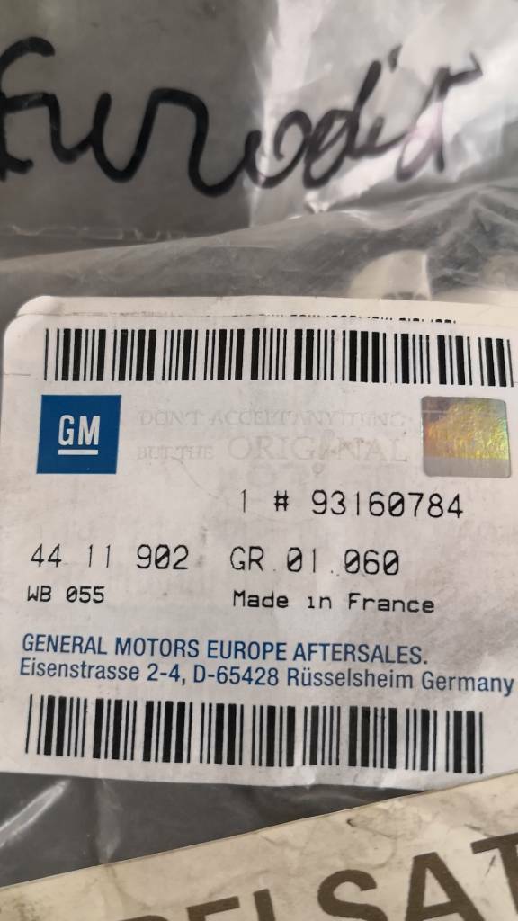 Opel Vivaro A Kabelsatz Lüfter Wasserkühlung Neu Original GM