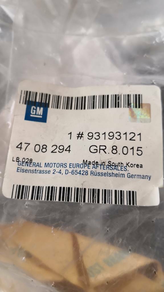 Opel Agila B Halter Kotflügel Vorne Links Neu Original GM