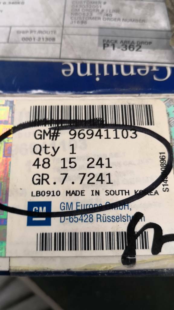 Chevrolet Nubira Spannrolle Zahnriemen Neu Original GM