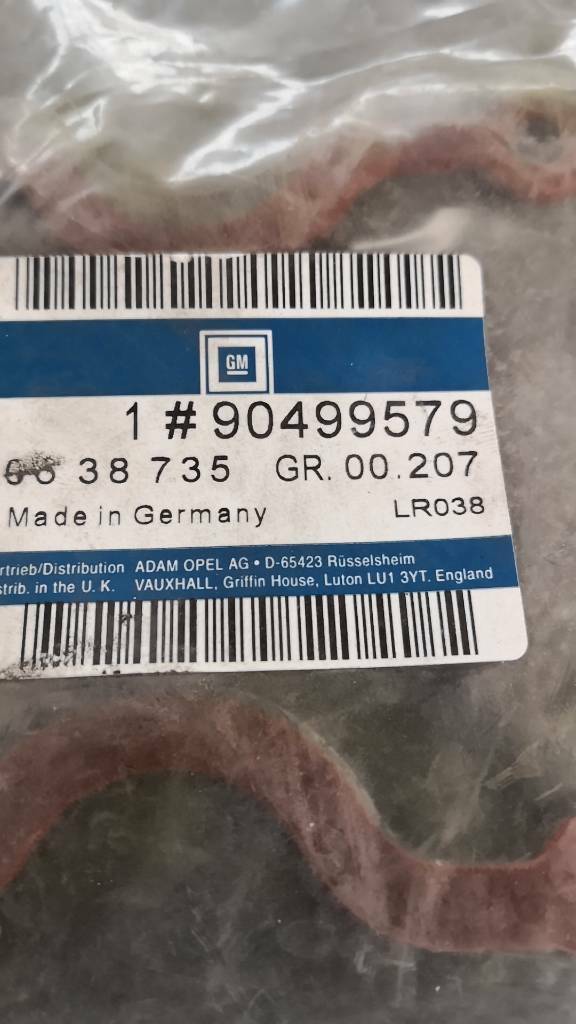 Opel Ascona B Ventildeckeldichtung 1.7 Neu Original GM