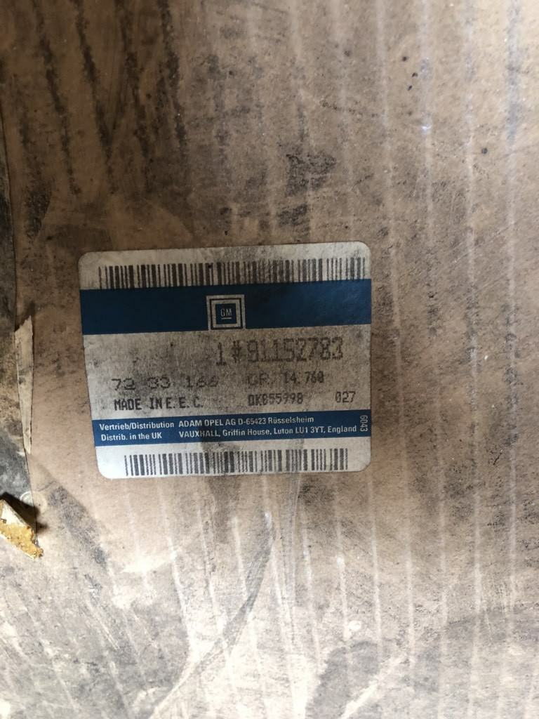 Opel Frontera A türverkleidung hinter links NEU Original GM