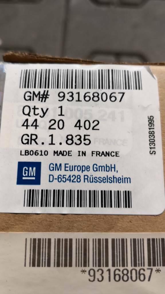 Opel Vivaro A Renault Traffic Öl Kühler 2.0 CDTI Neu Original GM