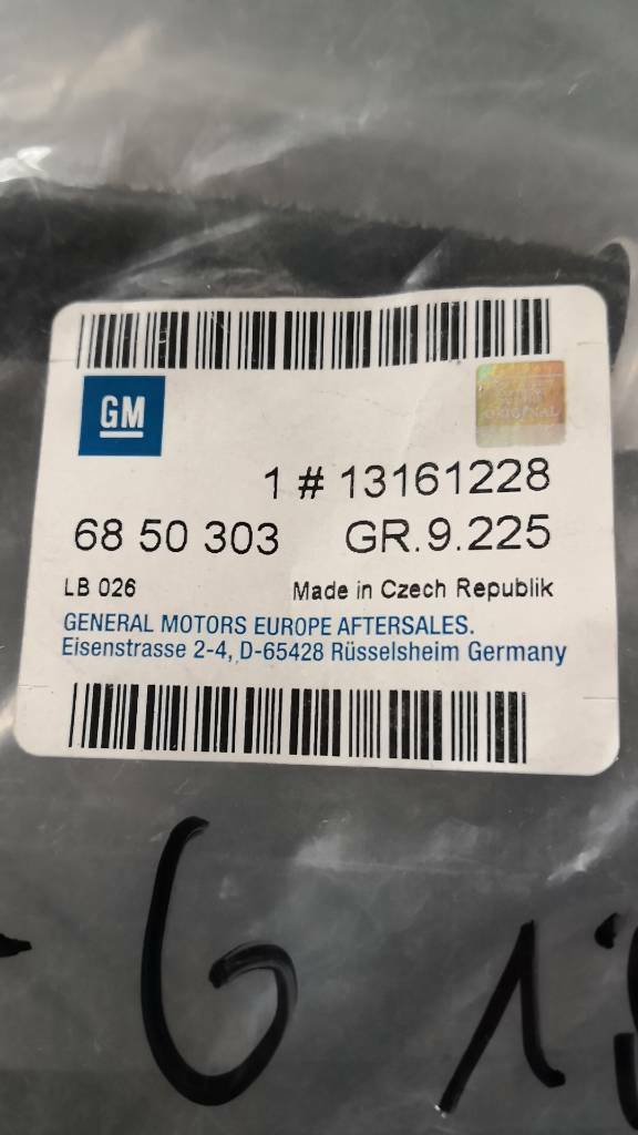 Opel Astra G 1.6 16V Klimaschlauch Kompressor Neu Original GM