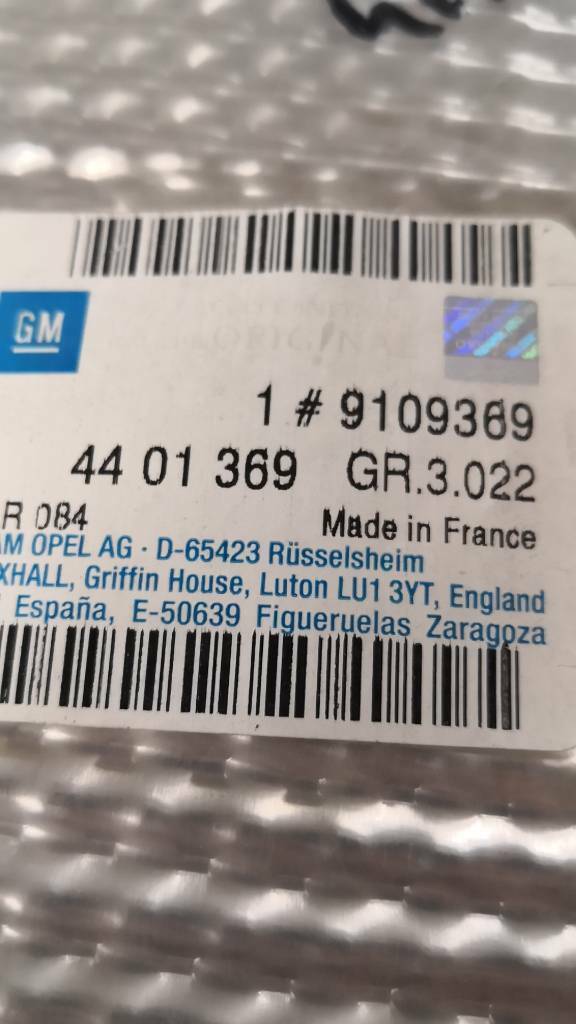 Opel Movano A Hitzeschild Neu Original GM