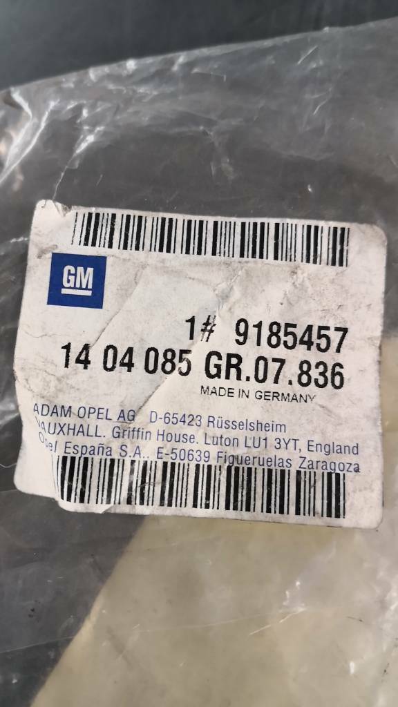 Opel Corsa C Stoßstangenhalter Neu Original GM